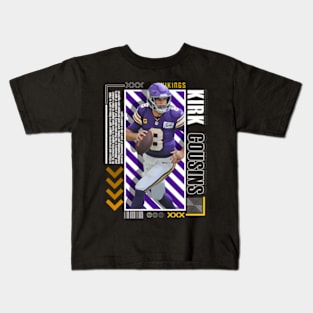 Kirk Cousins Paper Version 10 Kids T-Shirt